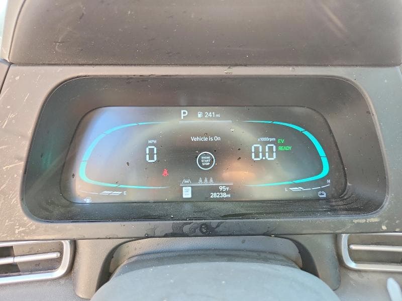 2025 HYUNDAI ELANTRA HYBRID BLUE 9