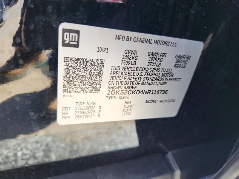 2022 GMC YUKON AT4 13