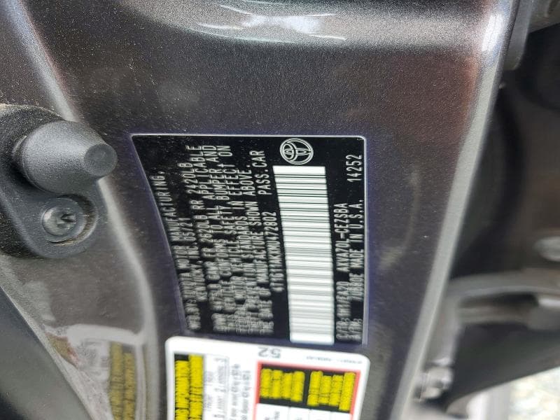 2021 TOYOTA CAMRY SE 12