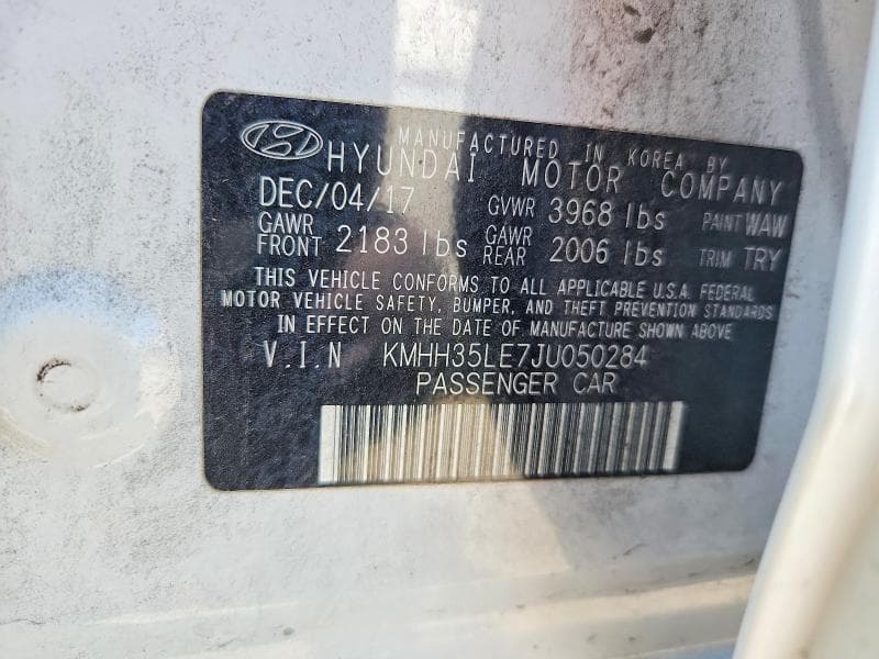 2018 HYUNDAI ELANTRA GT BASE 12