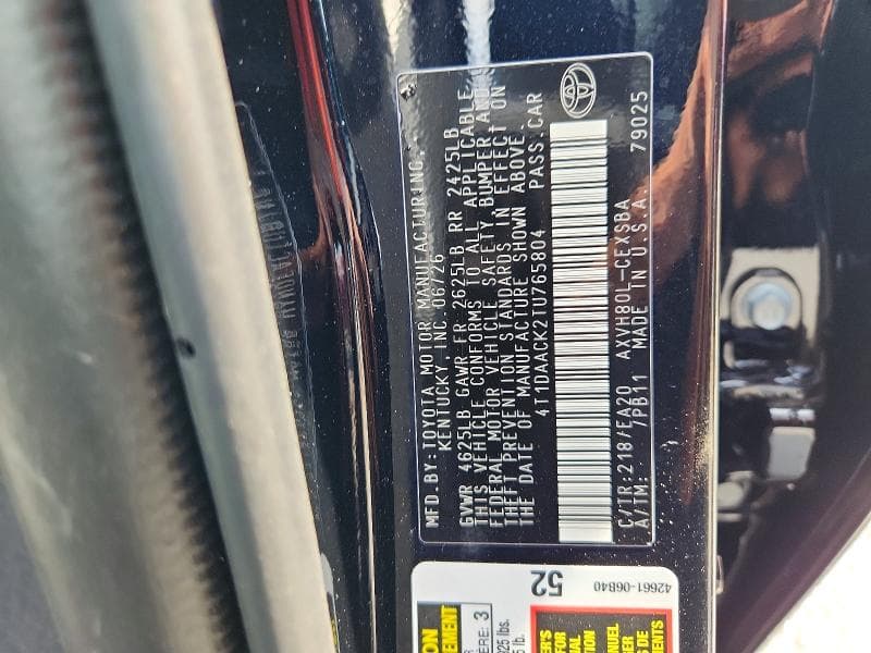 2026 TOYOTA CAMRY SE 12