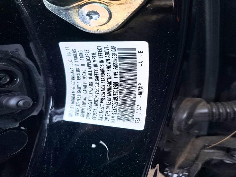 2018 HONDA CIVIC LX 12