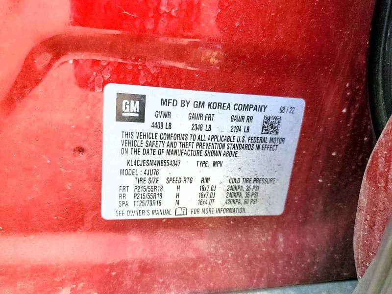 2022 BUICK ENCORE PREFERRED 13