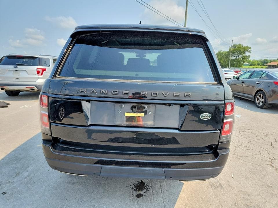 2018 LAND ROVER RANGE ROVER HSE 6