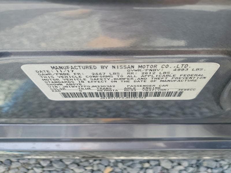 2018 INFINITI Q70L 3.7 LUXE 12