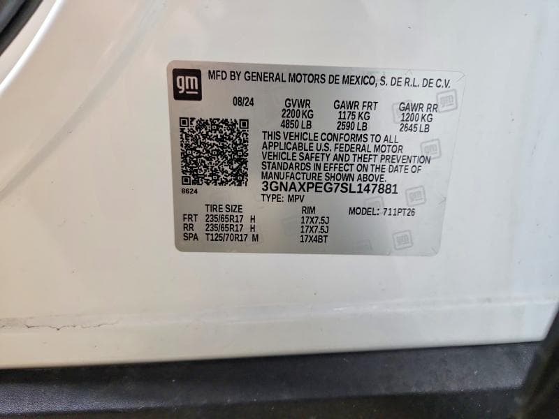 2025 CHEVROLET EQUINOX LT 14