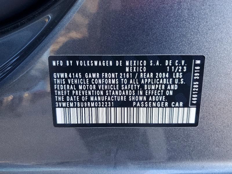 2024 VOLKSWAGEN JETTA SE 13