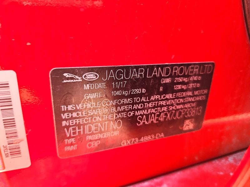 2018 JAGUAR XE PRESTIGE 12