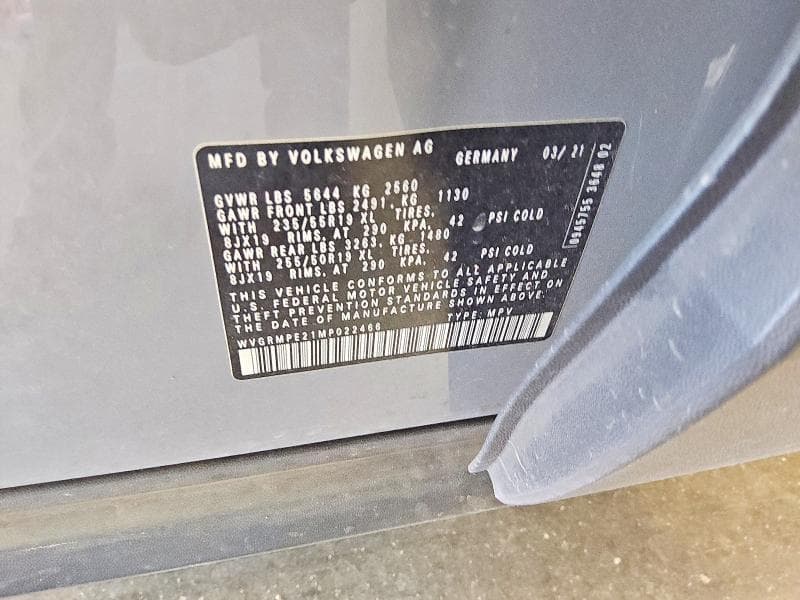 2021 VOLKSWAGEN ID.4 PRO 13