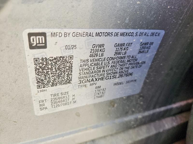 2025 CHEVROLET EQUINOX LT 13