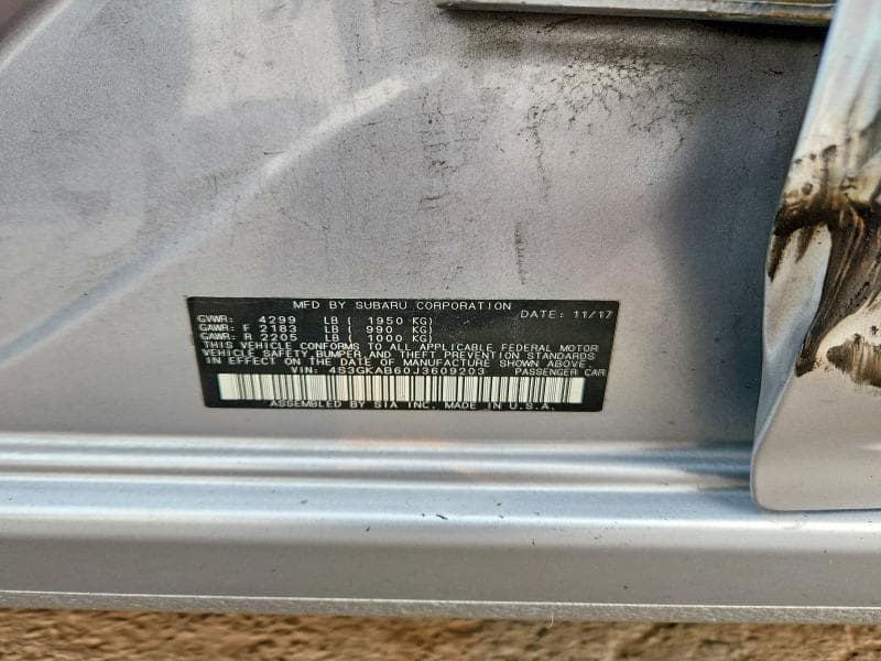 2018 SUBARU IMPREZA PREMIUM 12