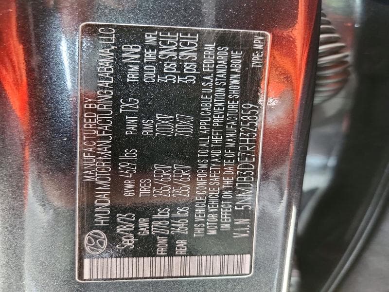 2024 HYUNDAI TUCSON SEL 14