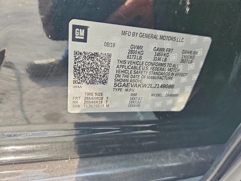 2020 BUICK ENCLAVE ESSENCE 13