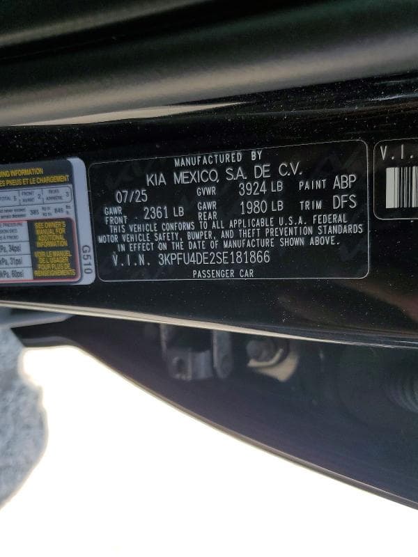 2025 KIA K4 EX 12