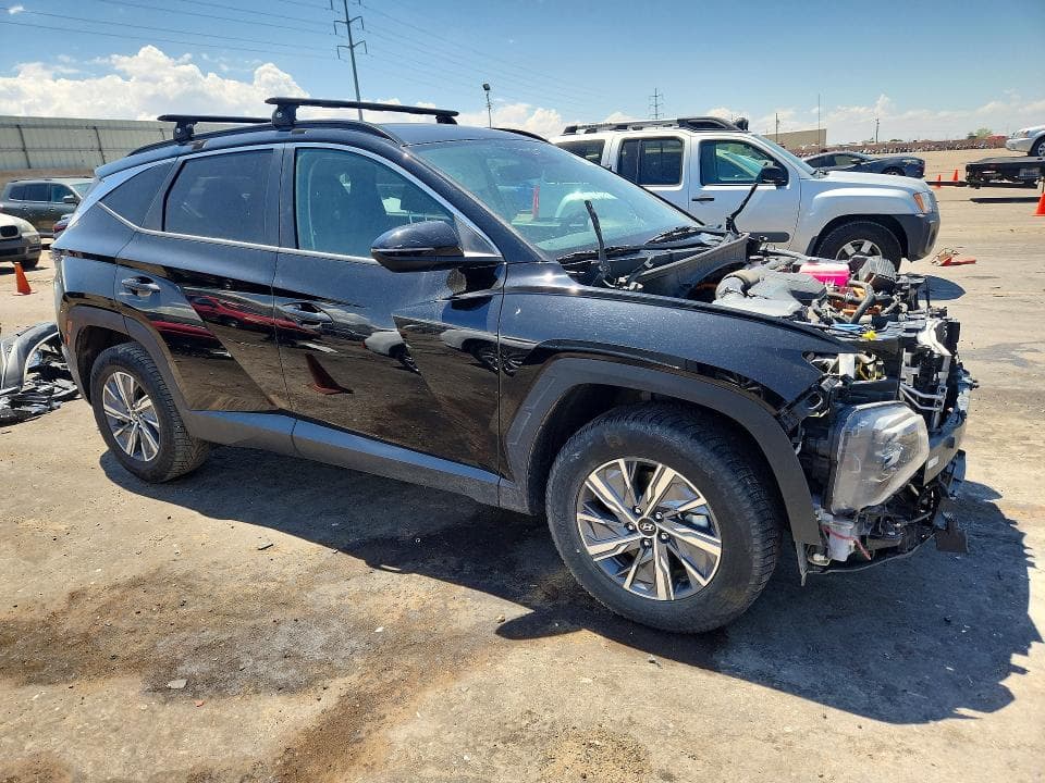 2022 HYUNDAI TUCSON BLUE 4