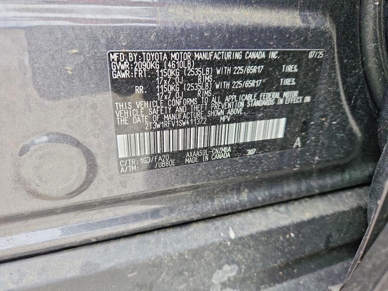 2025 TOYOTA RAV4 XLE 13