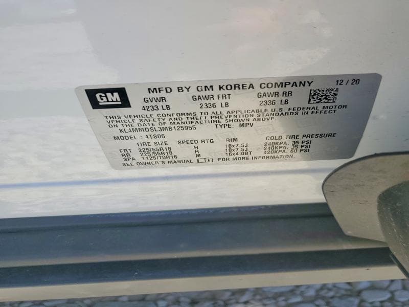2021 BUICK ENCORE GX SELECT 14