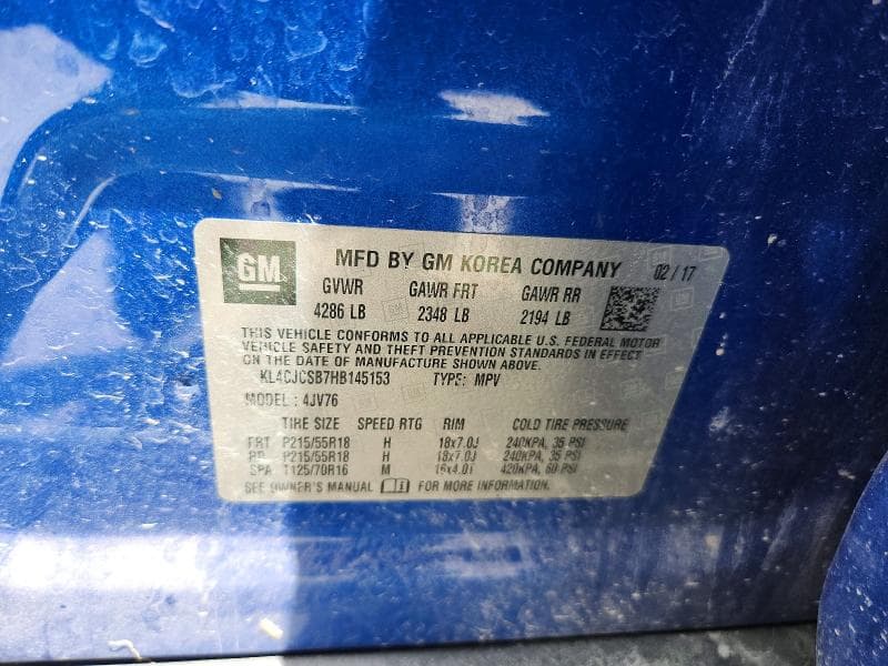 2017 BUICK ENCORE ESSENCE 13