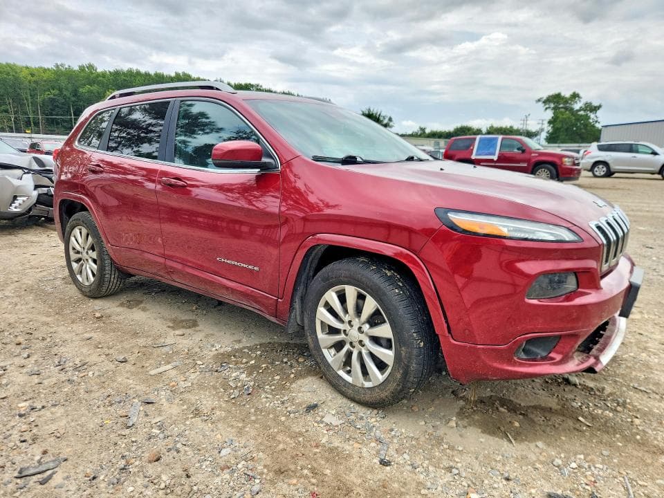 2017 JEEP CHEROKEE OVERLAND 4