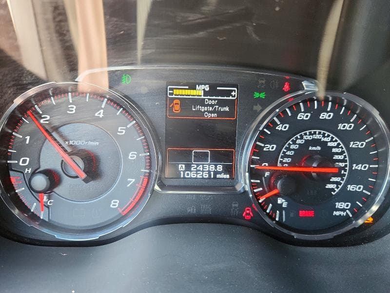 2018 SUBARU WRX LIMITED 9