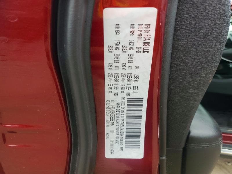 2019 DODGE DURANGO SXT 13