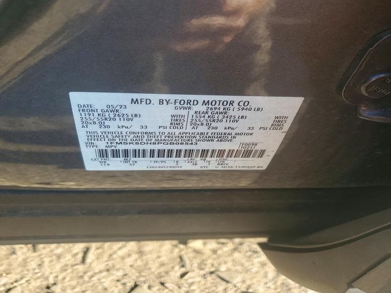2023 FORD EXPLORER XLT 13