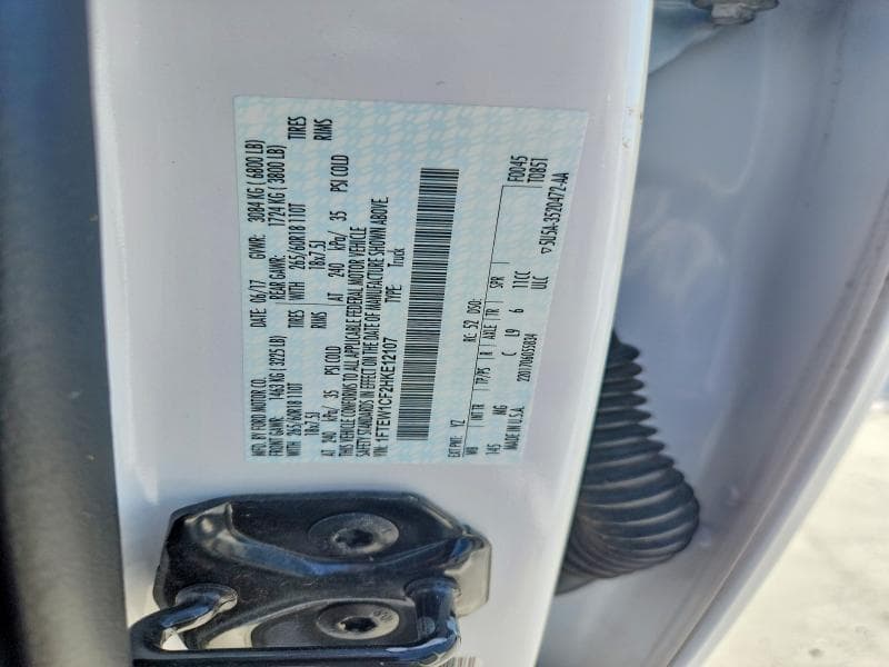 2017 FORD F150 SUPERCREW 12