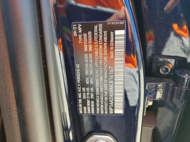 2021 PORSCHE MACAN 13