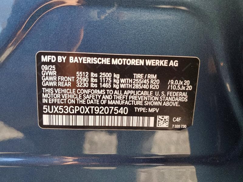 2026 BMW X3 30 XDRIVE 14