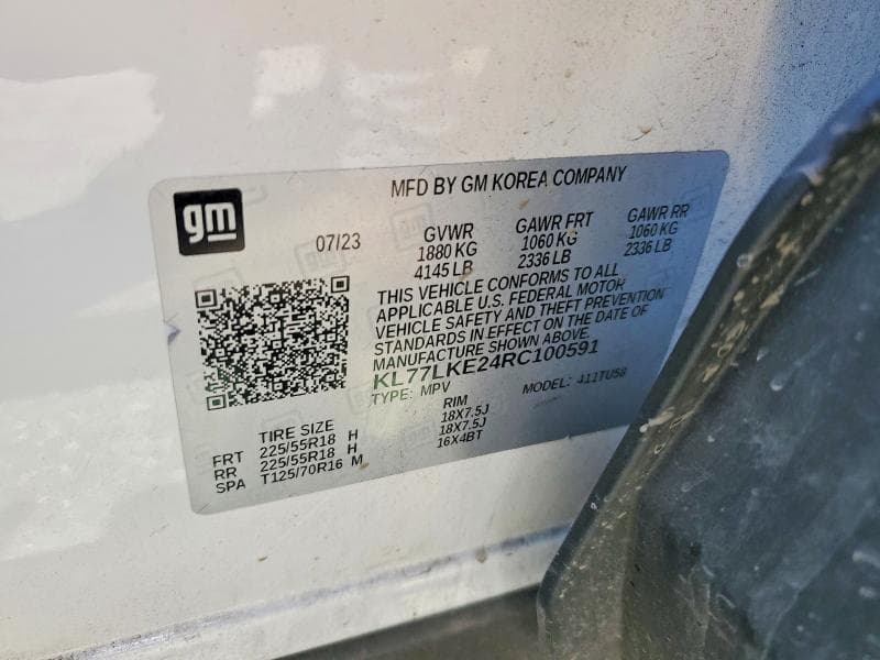 2024 CHEVROLET TRAX ACTIV 12