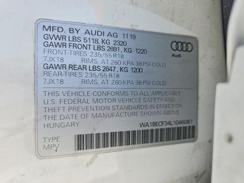 2020 AUDI Q3 PREMIUM PLUS 13