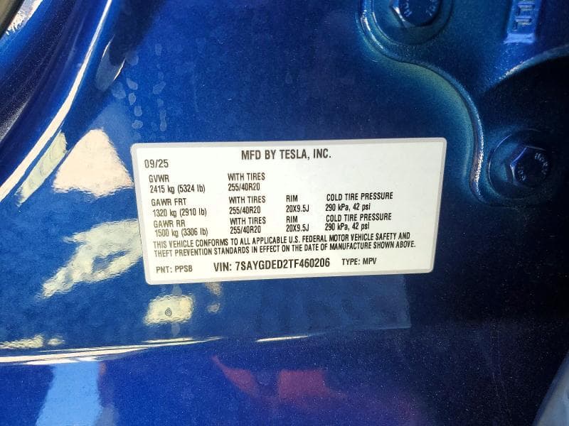 2026 TESLA MODEL Y 13