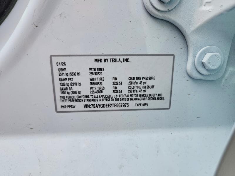 2026 TESLA MODEL Y 13