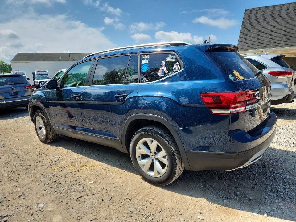 2018 VOLKSWAGEN ATLAS S S 2