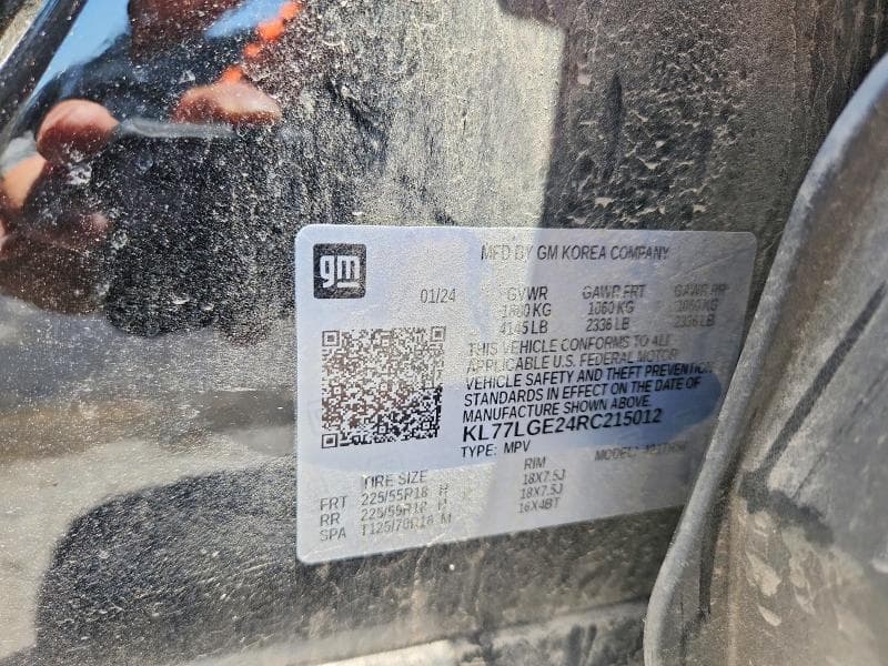 2024 CHEVROLET TRAX 1RS 13