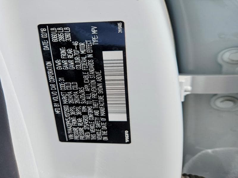 2018 VOLVO XC90 T6 13