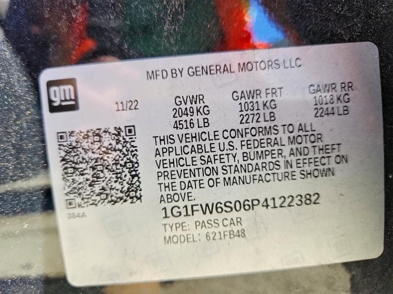 2023 CHEVROLET BOLT EV 1LT 12