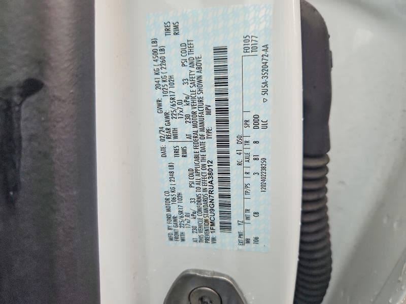 2024 FORD ESCAPE ACTIVE 12