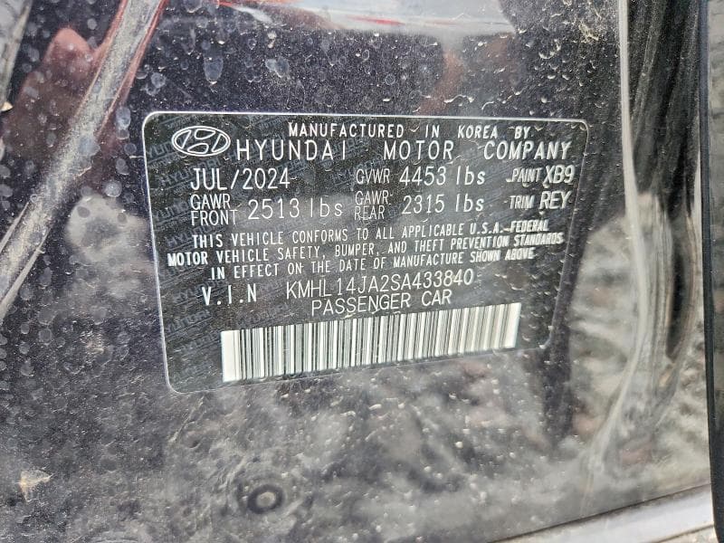 2025 HYUNDAI SONATA SEL 12