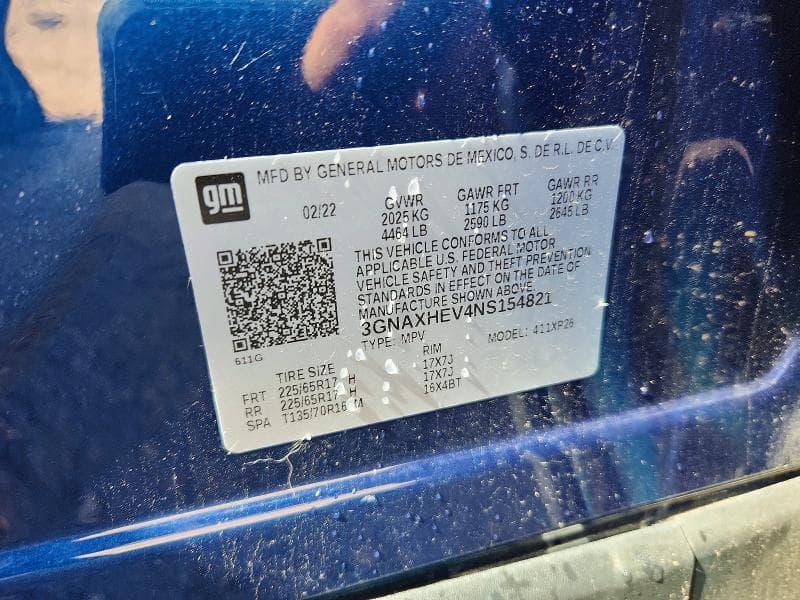 2022 CHEVROLET EQUINOX LS 12