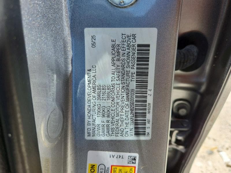 2025 HONDA CIVIC SPORT 12