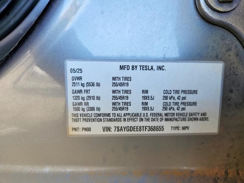 2026 TESLA MODEL Y 13