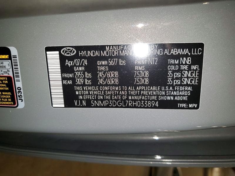 2024 HYUNDAI SANTA FE XRT 13