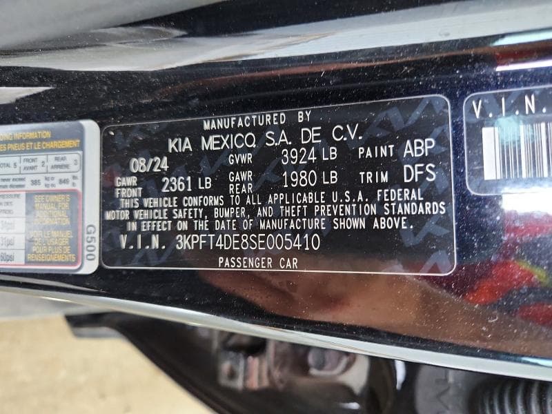 2025 KIA K4 LXS 12
