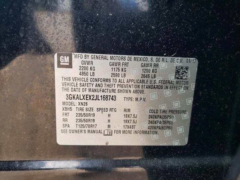 2018 GMC TERRAIN DENALI 13