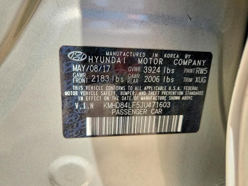 2018 HYUNDAI ELANTRA SEL 12