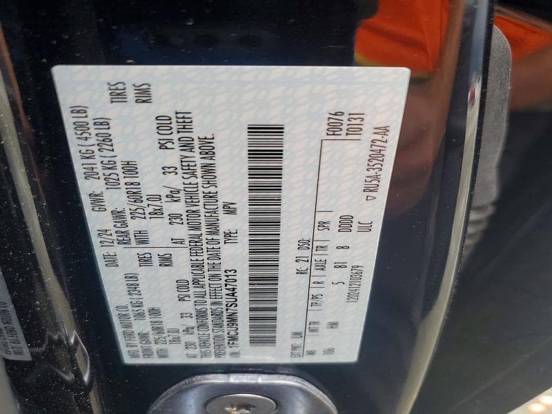 2025 FORD ESCAPE ST LINE 13