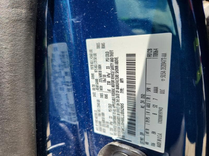 2020 FORD ESCAPE SEL 13