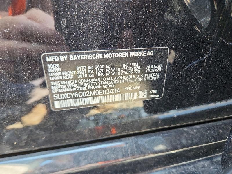2021 BMW X6 XDRIVE40I 14