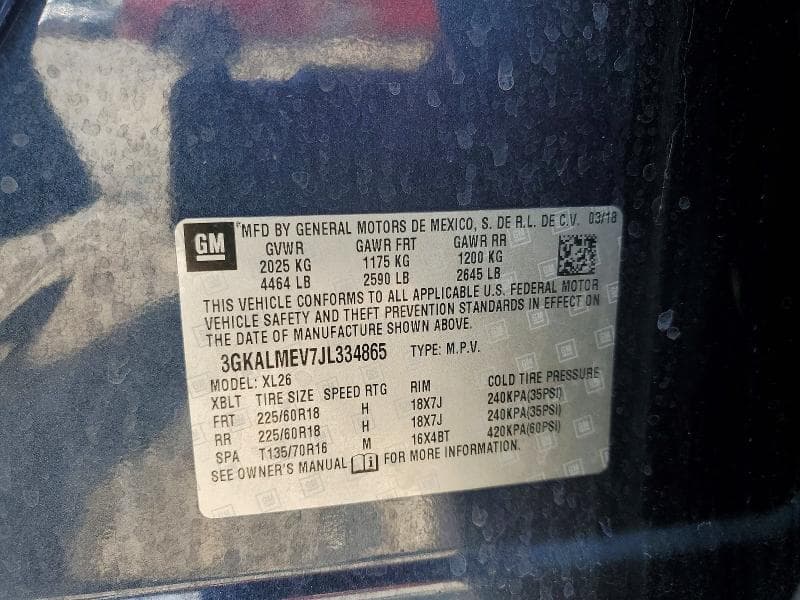 2018 GMC TERRAIN SLE 14